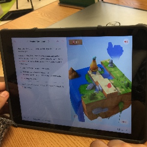 Girls Code picture of computer with code