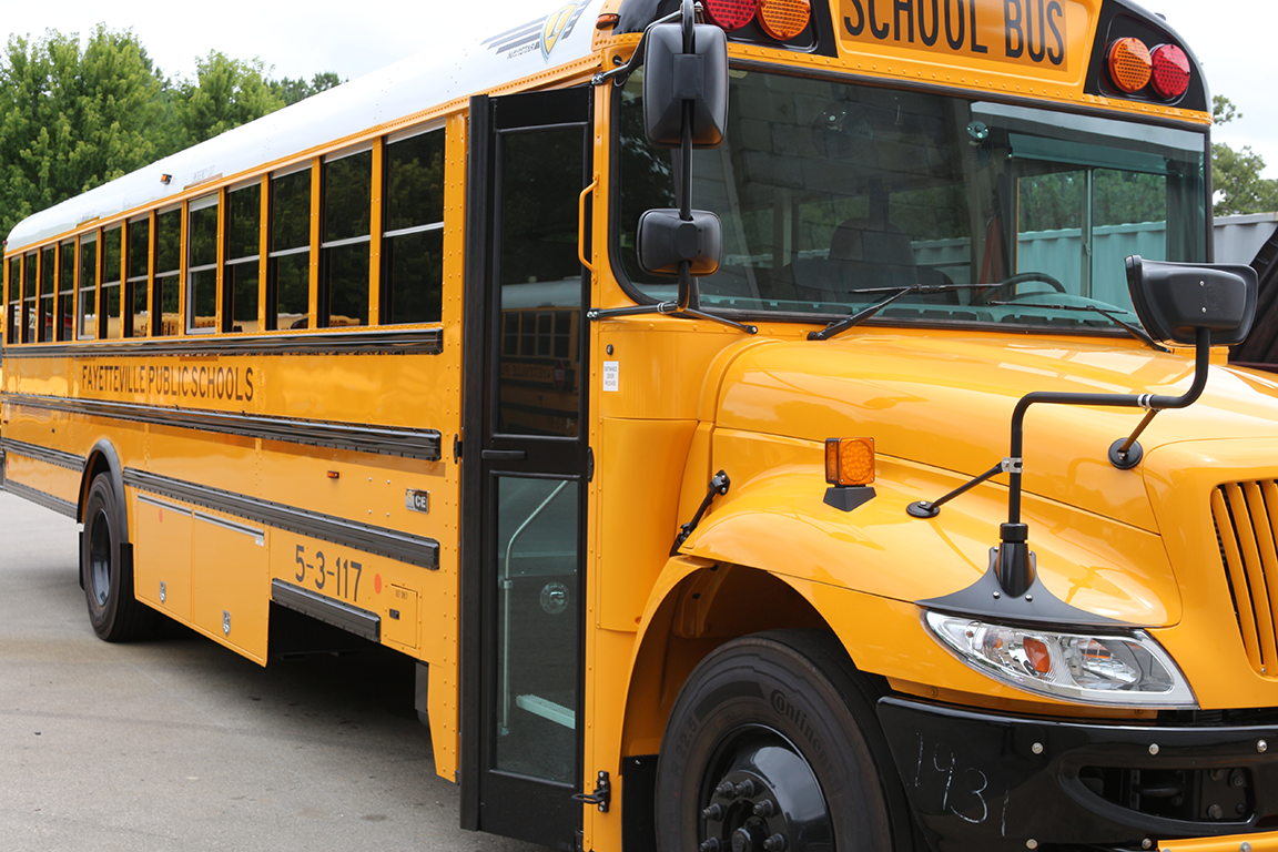 Fayetteville Public School School Bus