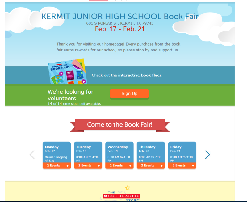 KJHS Book Fair