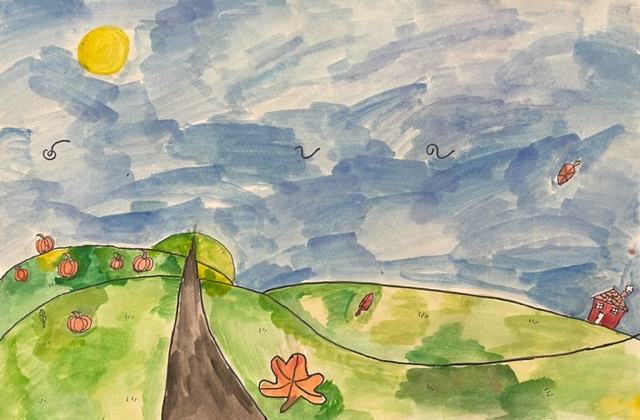 1635178499-madison_kousoulos_greenmont_-_grade_3_-_perspective_fall_landscape_-_sharpie__watercolor__