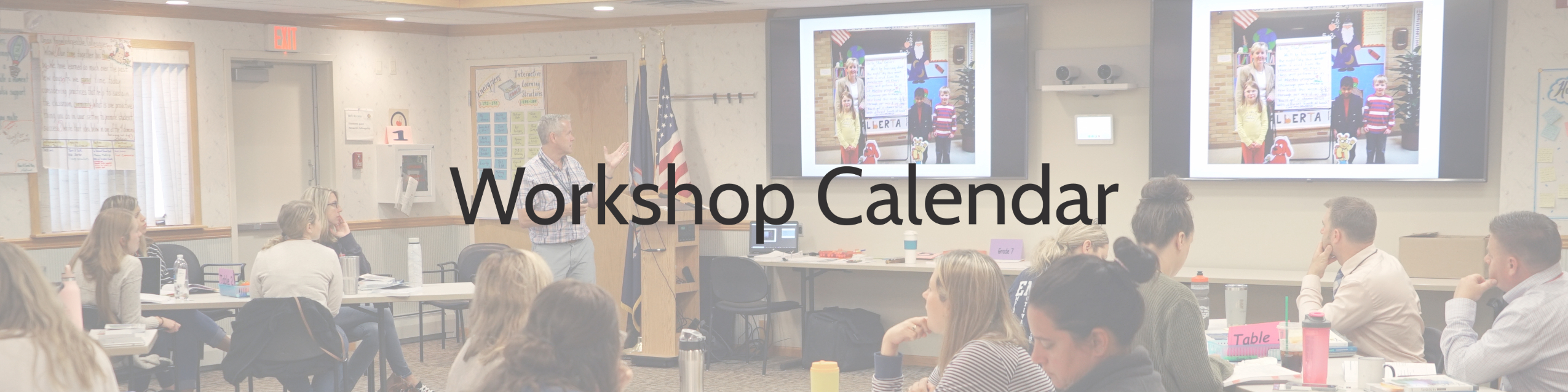 workshop calendar 